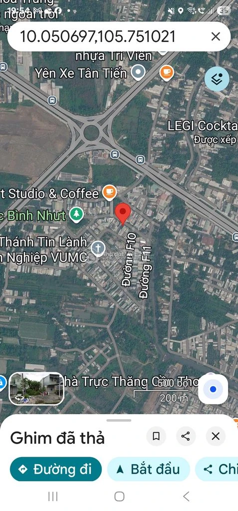 Bán nền 64m2 KDC Bình Nhựt gần siêu thị Aeon đường Võ Văn Kiệt