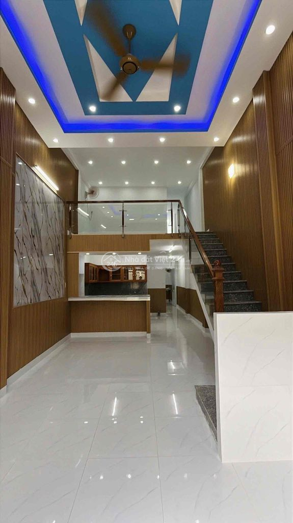 NHÀ ĐẸP 4*18M 4PN HẺM Ô TÔ 2/ NGẮN THỚI HOÀ GẦN SACOMBANK VĨNH LỘC A