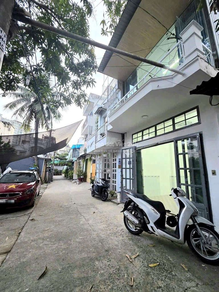 NHÀ 1 LẦU 69.5m2 HẺM XE HƠI ĐƯỜNG SỐ 59, SÁT CHỢ THẠCH ĐÀ