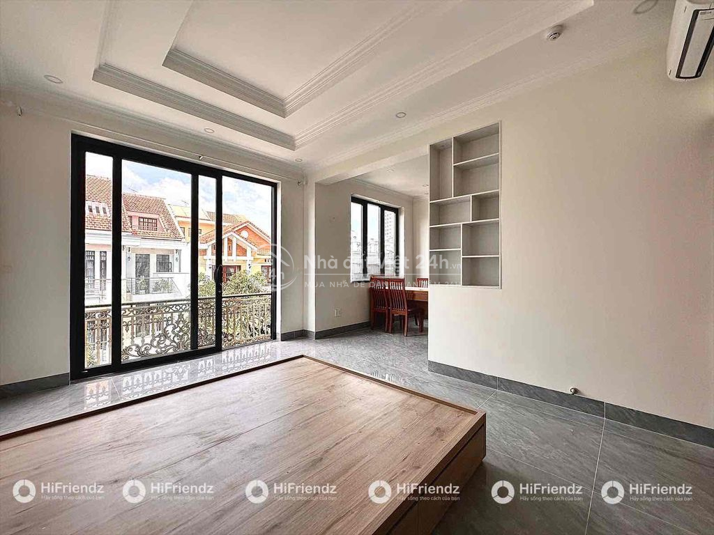 Studio - ban công - tách bếp rộng rãi siêu siêu thoáng mát