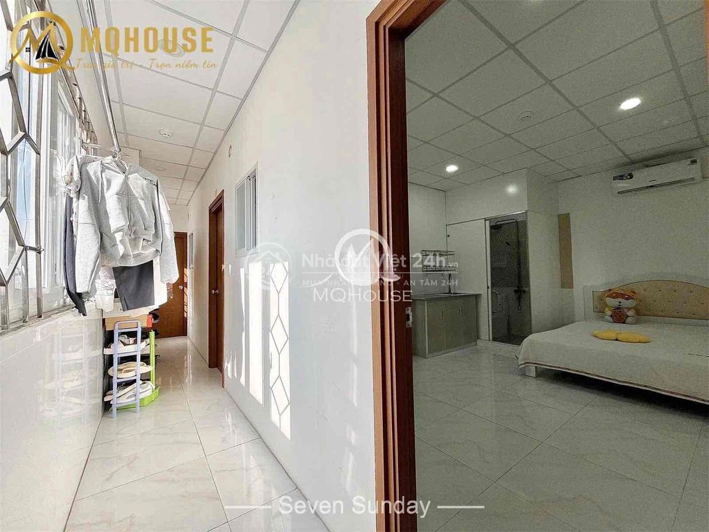 Cho Thuê Phòng Quận Bình Thạnh_Không Giá Ảo_Studio 30m2 Có Thang Máy