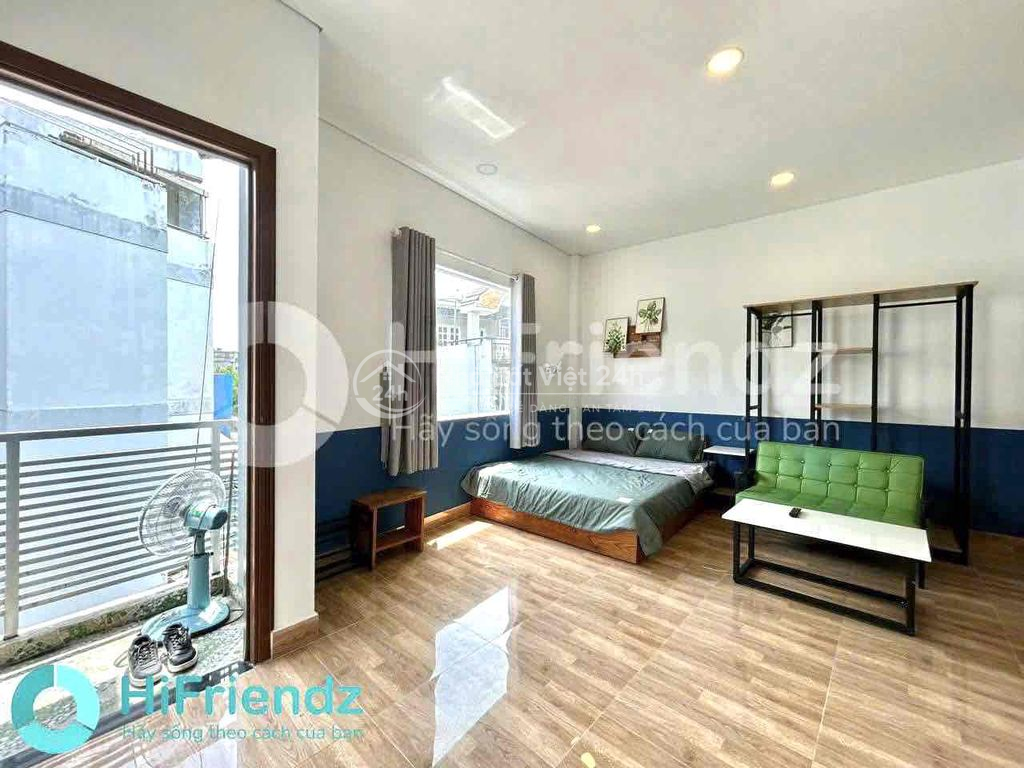 🌇 Studio 35m2 Balcony Thang máy_Bờ Kè HS, Cầu Công Lý, Chợ Tân Định
