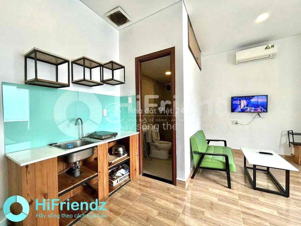 🌇 Studio 35m2 Balcony Thang máy_Bờ Kè HS, Cầu Công Lý, Chợ Tân Định