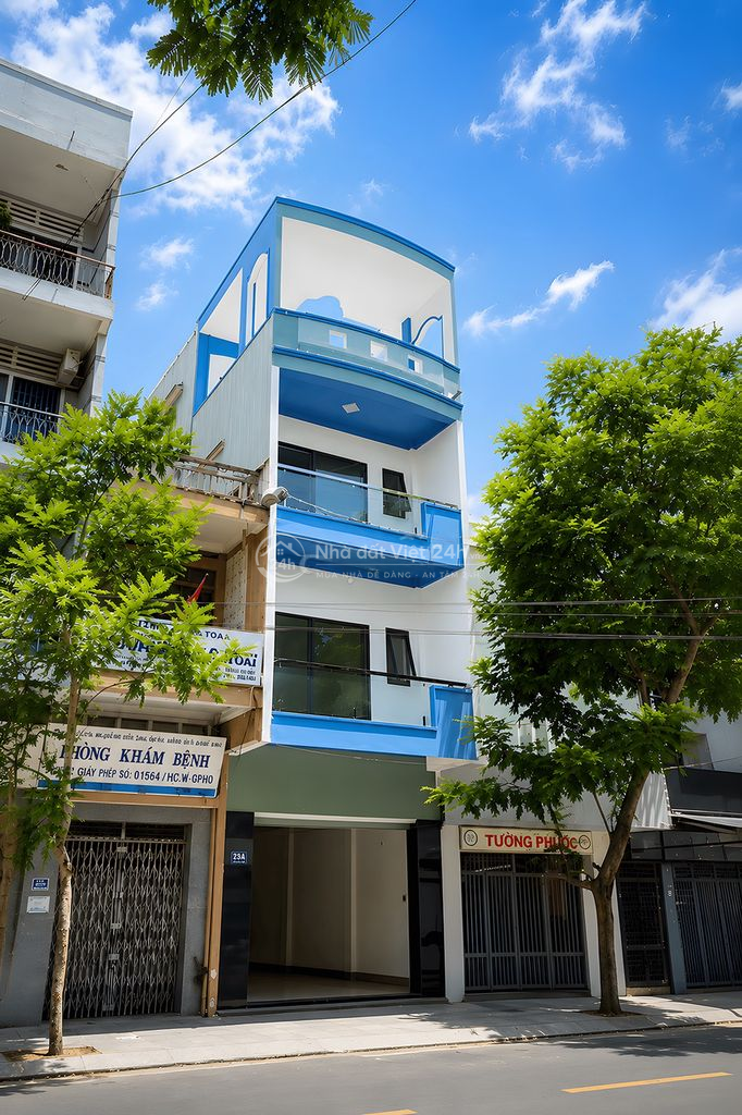 Bán nhà mặt tiền đường Trần Hưng Đạo, trung tâm Tp. Quy Nhơn.