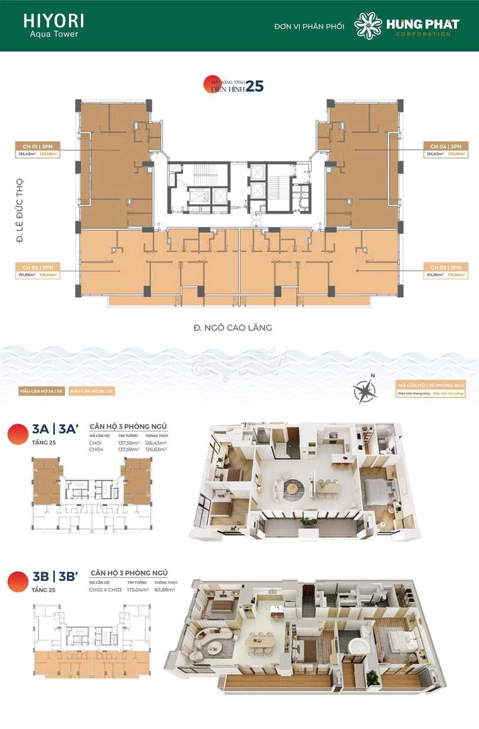 Siêu phẩm căn Penhouse HIYORI Aqua dành cho chủ nhân tinh hoa