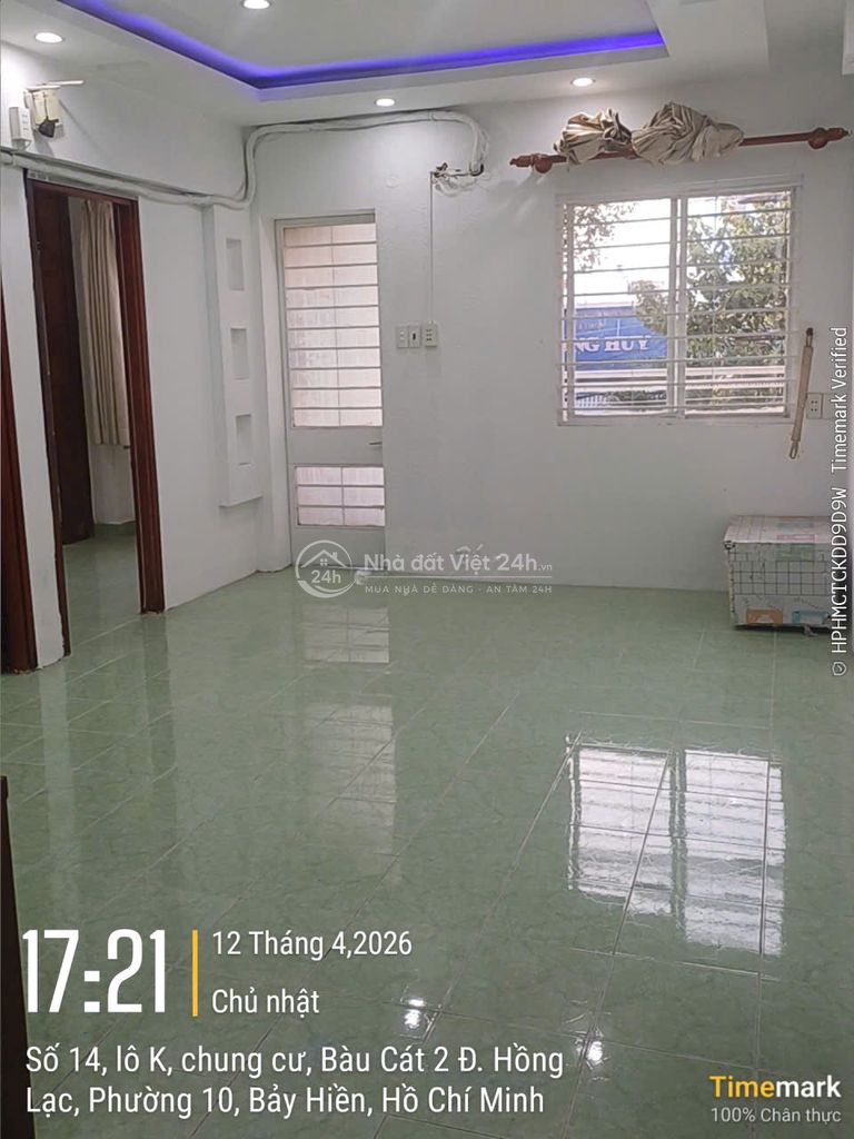 Căn hộ chung cư Bàu Cát II, 55m2, 2,4 tỷ Tân Bình, TP. HCM