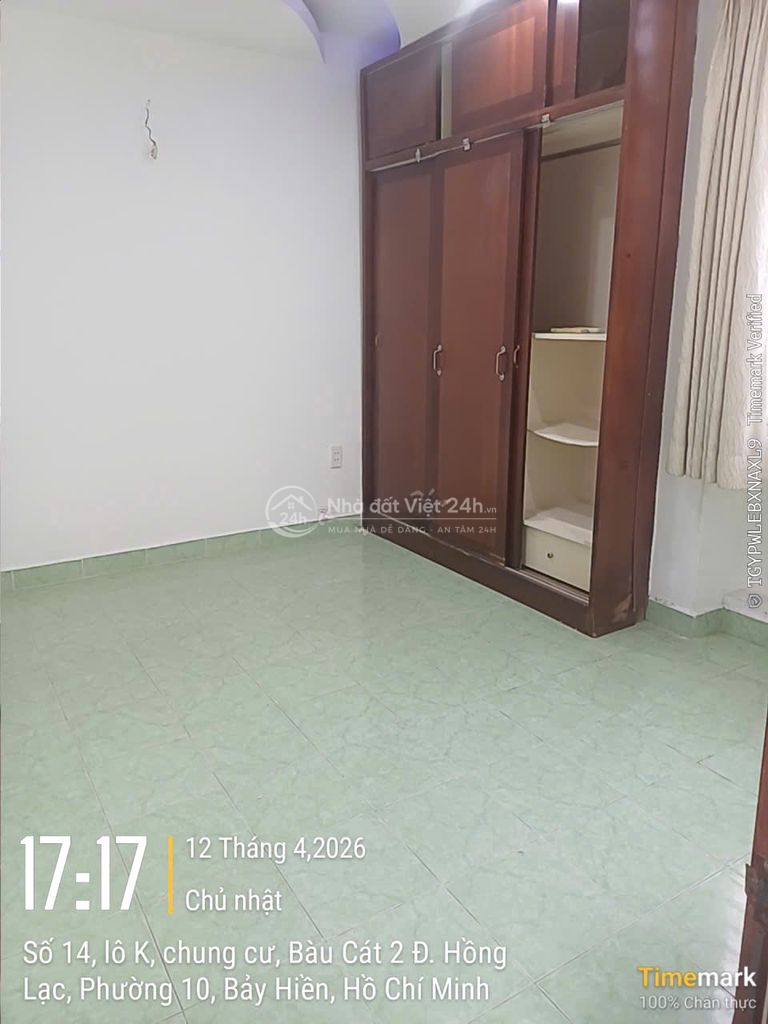 Căn hộ chung cư Bàu Cát II, 55m2, 2,4 tỷ Tân Bình, TP. HCM