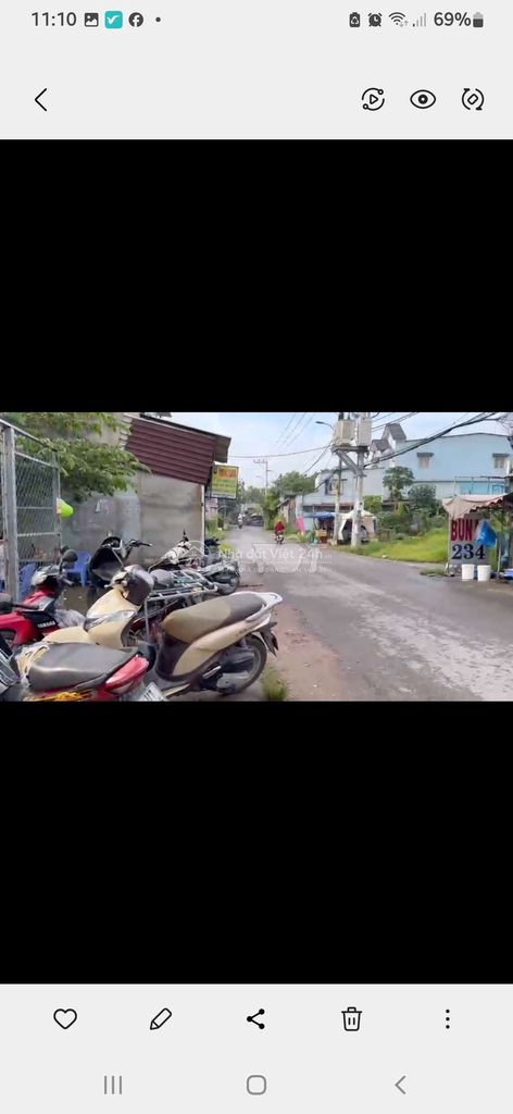 BÁN LÔ ĐẤT VĨNH LỘC A. BÌNH CHÁNH. MTKD LIÊN ẤP 234. 115m2. 1,5 tỷ.