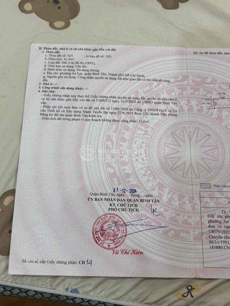 Bán nhà Lê tấn bê