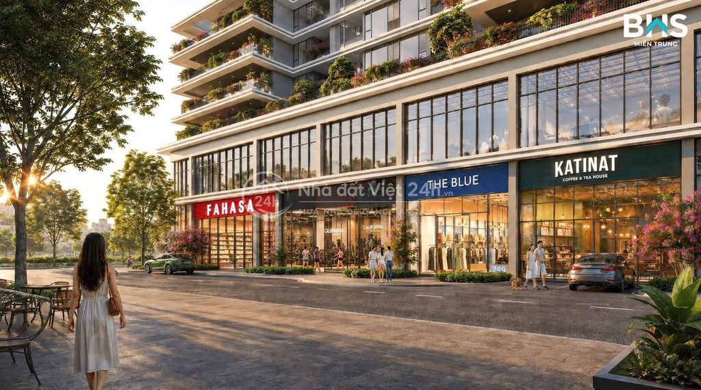CHỈ 6 TỶ SỞ HỮU NGAY SHOPHOUSE MẶT TIỀN NGUYỄN PHƯỚC LAN , KD SẦM UẤT