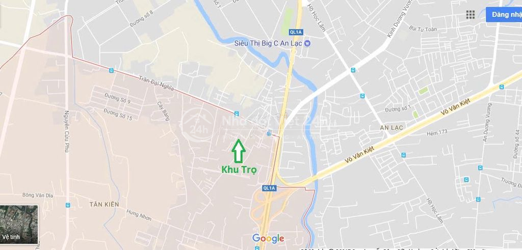 Chính chủ cho thuê phòng trọ hẻm xe hơi, gác suốt gần vòng xoay An Lạc