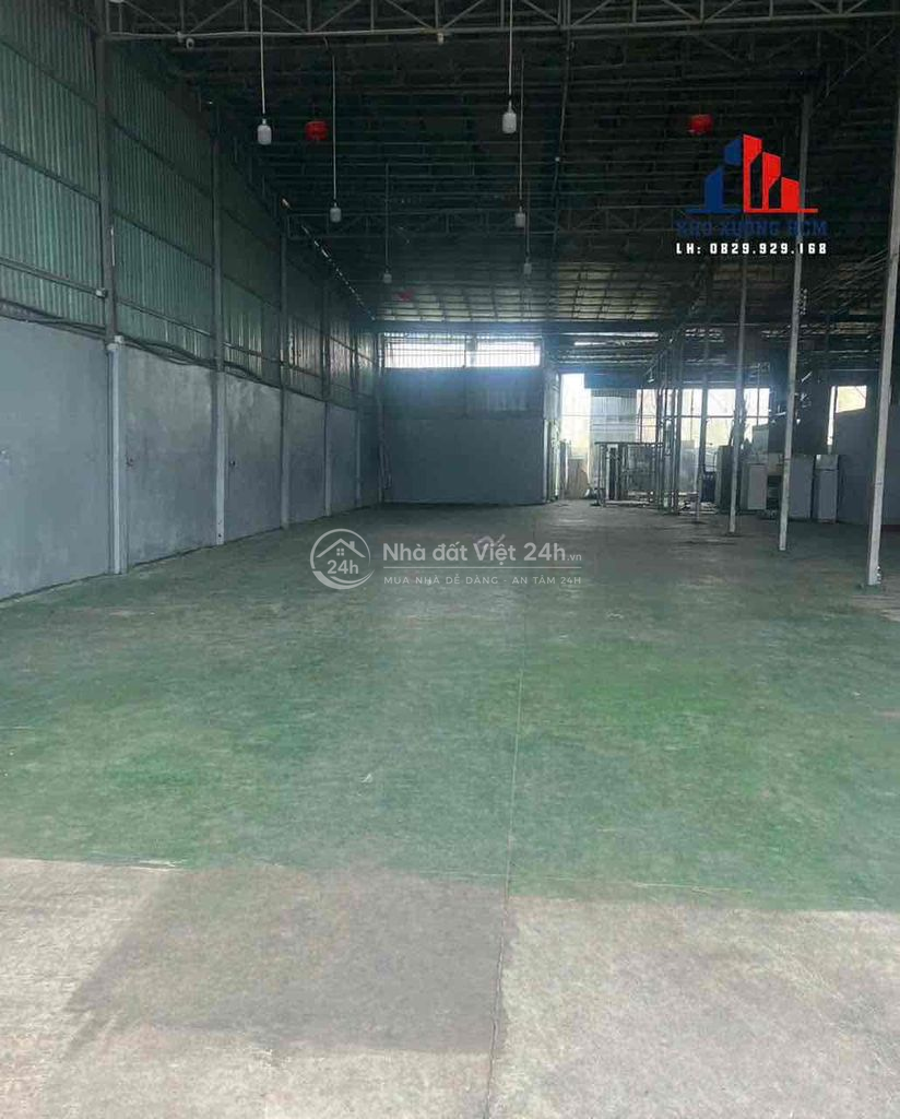 Cho thuê xưởng chính chủ có Pccc vách, cont 40f