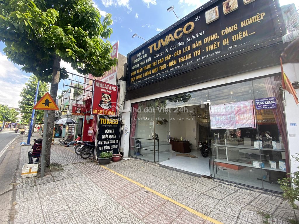 CHÍNH CHỦ CHO THUÊ NHÀ MẶT TIỀN ĐƯỜNG LÊ THỊ HÀ, DT 204,2M2