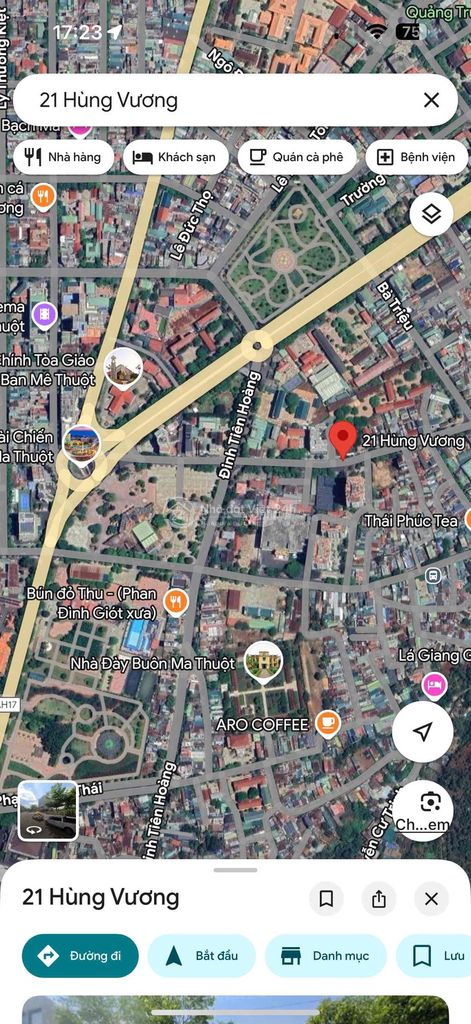 Nhà mặt tiền Hùng Vương cách ngã 6 400m, 14.7 tỷ, 100,3m2