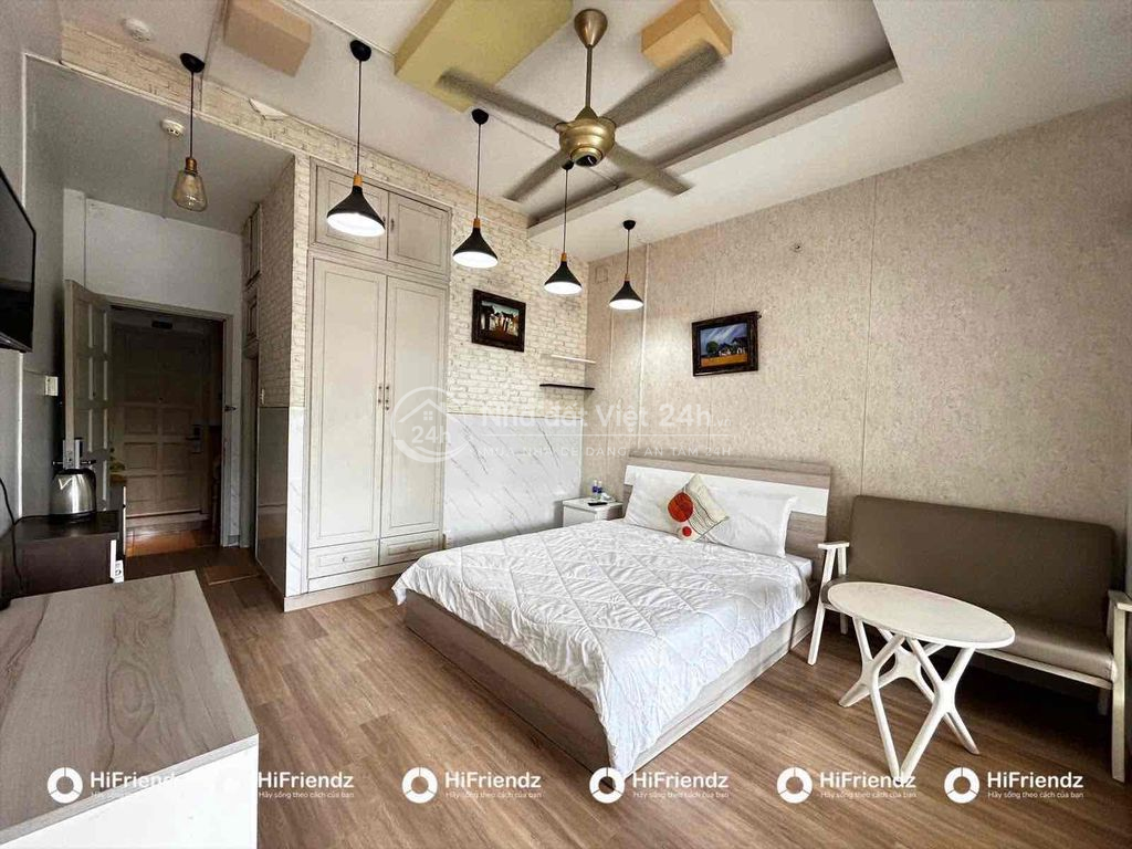 Studio/1PN - siêu rộng rãi - thoáng mát - full nội thất siêu siêu xinh