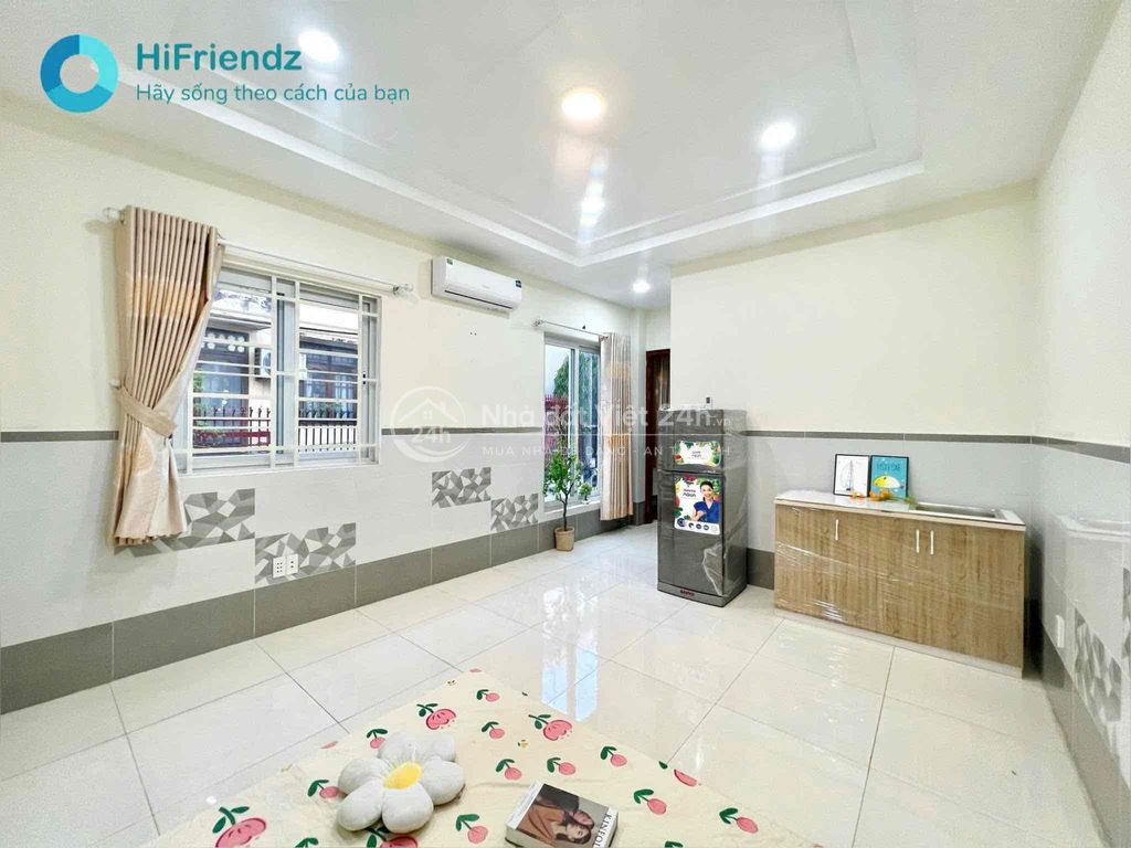 Studio Full nội thất cửa sổ trời thoáng Gần ĐH Công Thương - Aeon TP