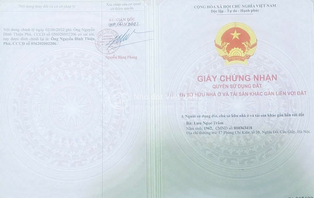 BÁN NHÀ 94 TÔ HIỆU, PHƯỜNG NHA TRANG, KHÁNH HOÀ