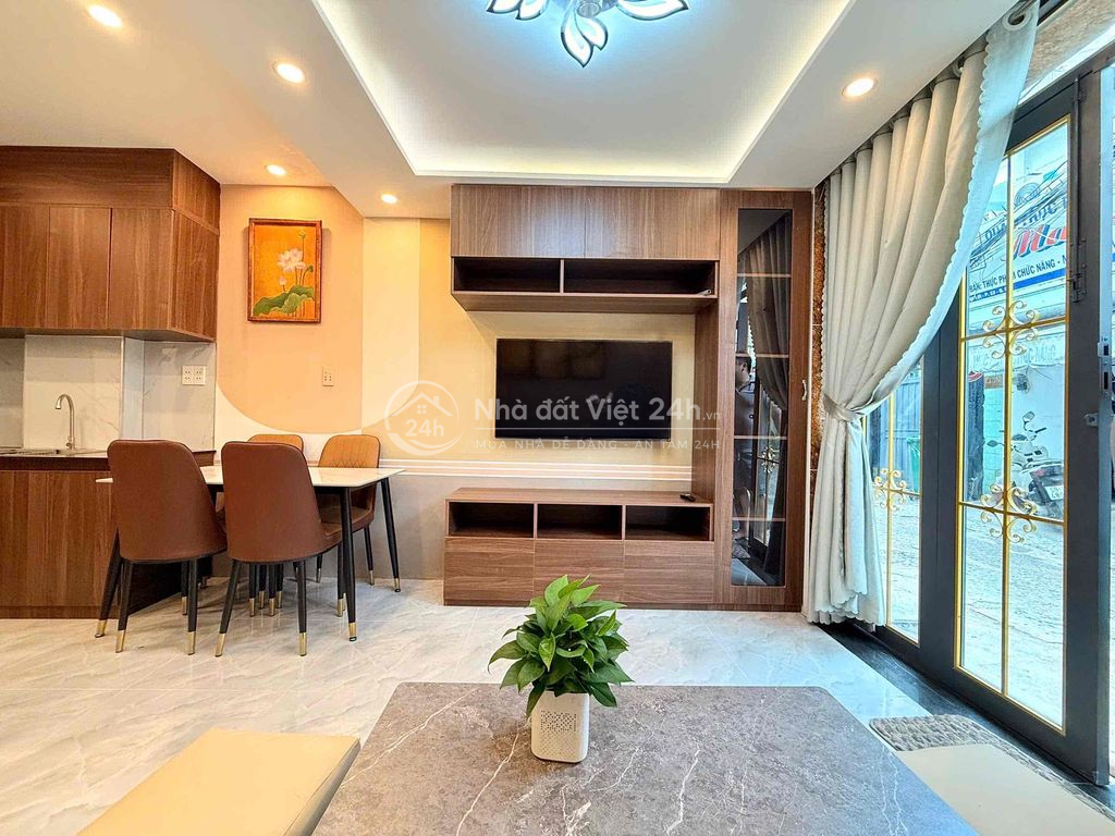 Chính Chủ Cho Thuê Nhà HXH Nơ Trang Long 3pn 3wc 3T 1ST 1PK Giá 20tr