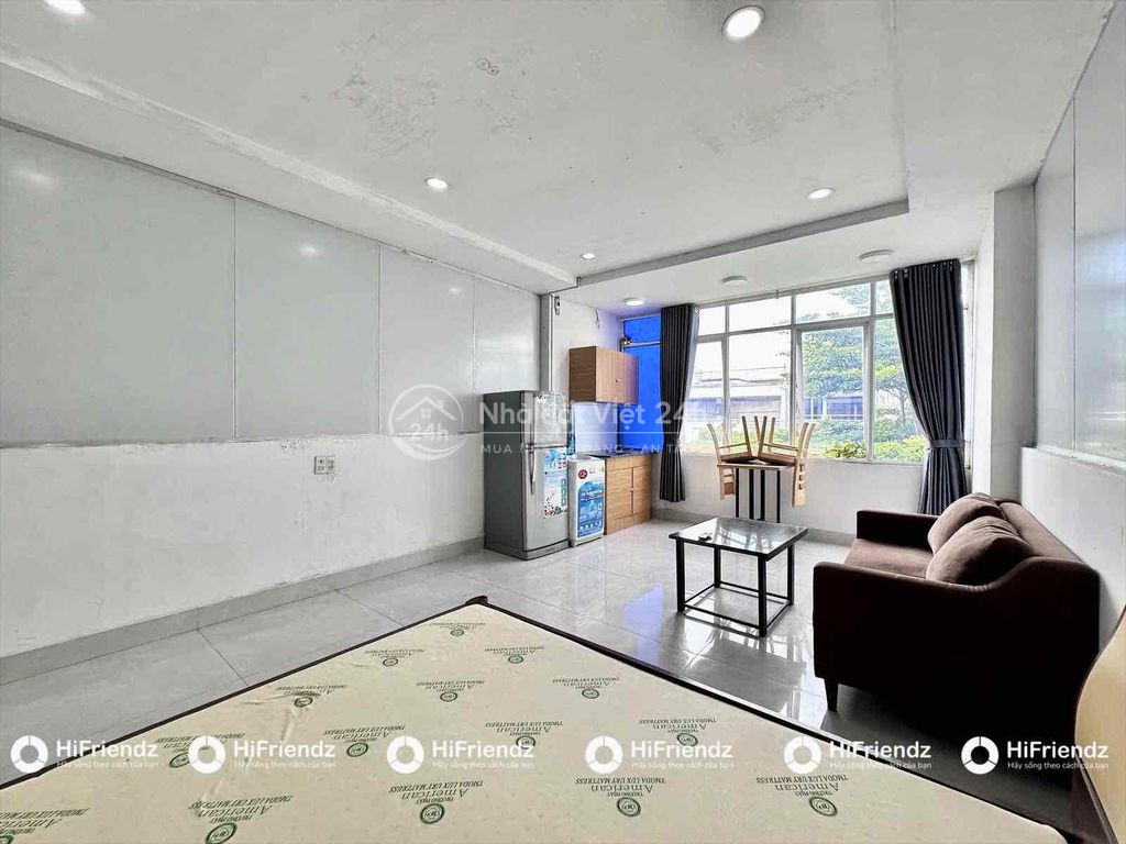 ❤️Studio xịn đẹp full nội thất Cao Đức Lân, cửa kính lớn thông thoáng