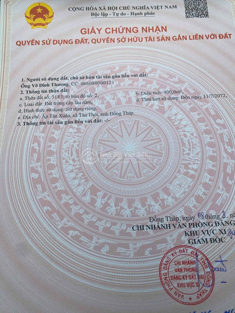 đất làm nhà vườn rẻ