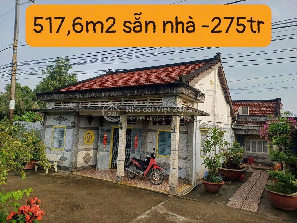 🔥 CHÍNH CHỦ KHÔNG Ở NỮA BÁN RẺ 517,6m2 SẴN NHÀ