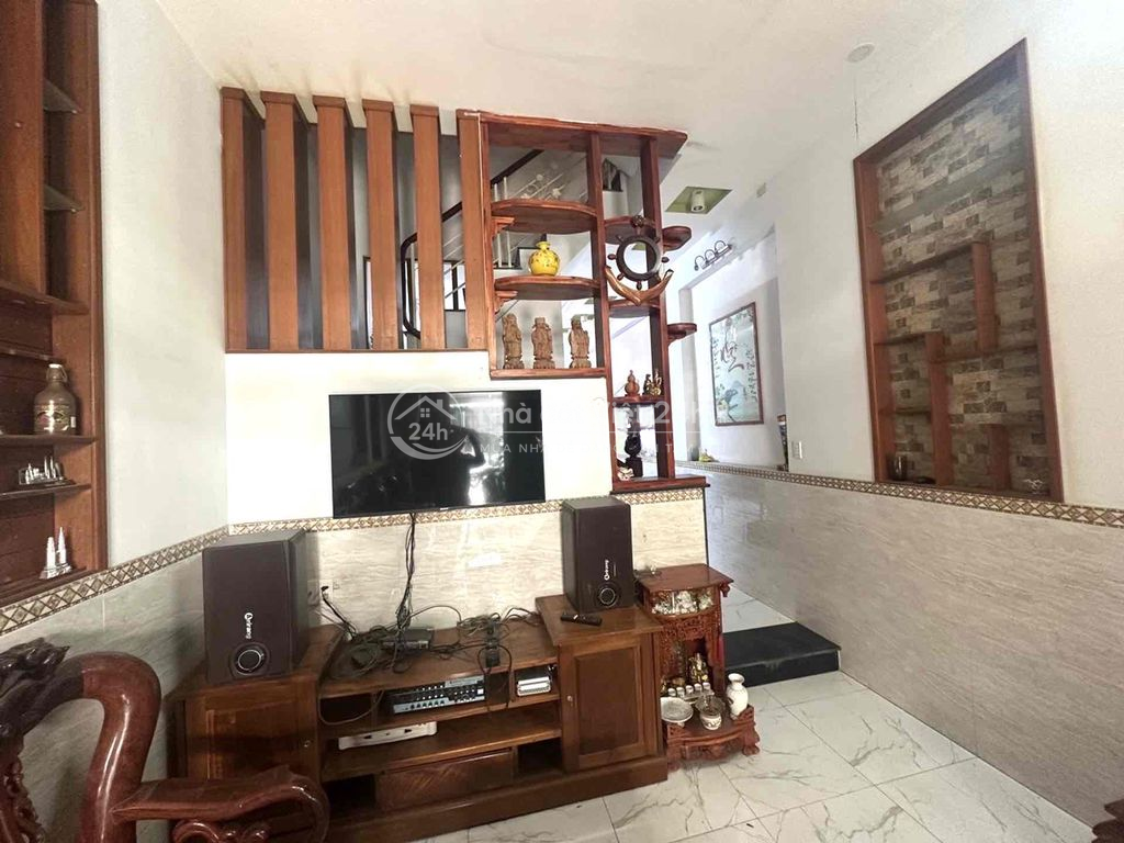 Ô TÔ NGỦ NHÀ - GẦN MẶT TIỀN ĐƯỜNG TÂN THỚI HIỆP 21 Q12 - 92M2, 4 TẦNG