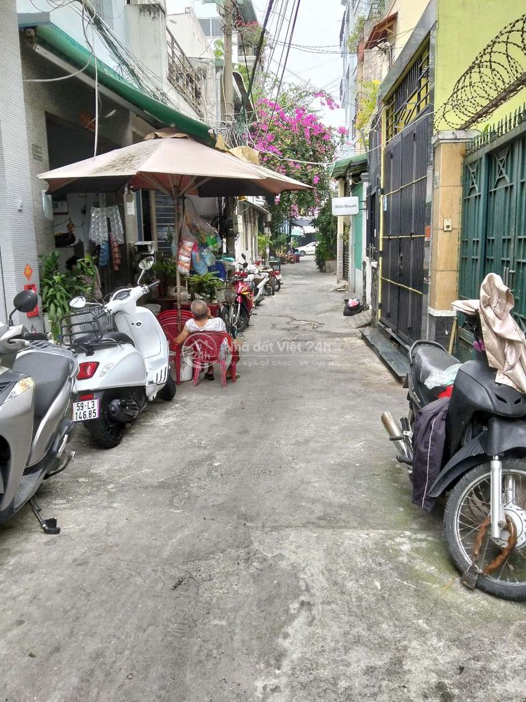BÁN NHÀ ĐƯỜNG DƯƠNG BÁ TRẠC QUẬN 8 - 64M2 GIÁ 6.3 TỶ - HẺM XE HƠI