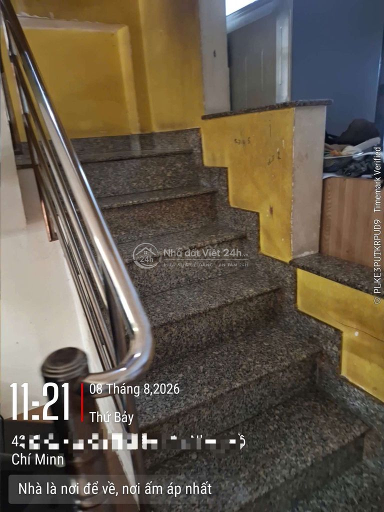 Nhà 2 mặt tiền 3 lầu 4PN gần bờ kênh Tham Lương 35M2