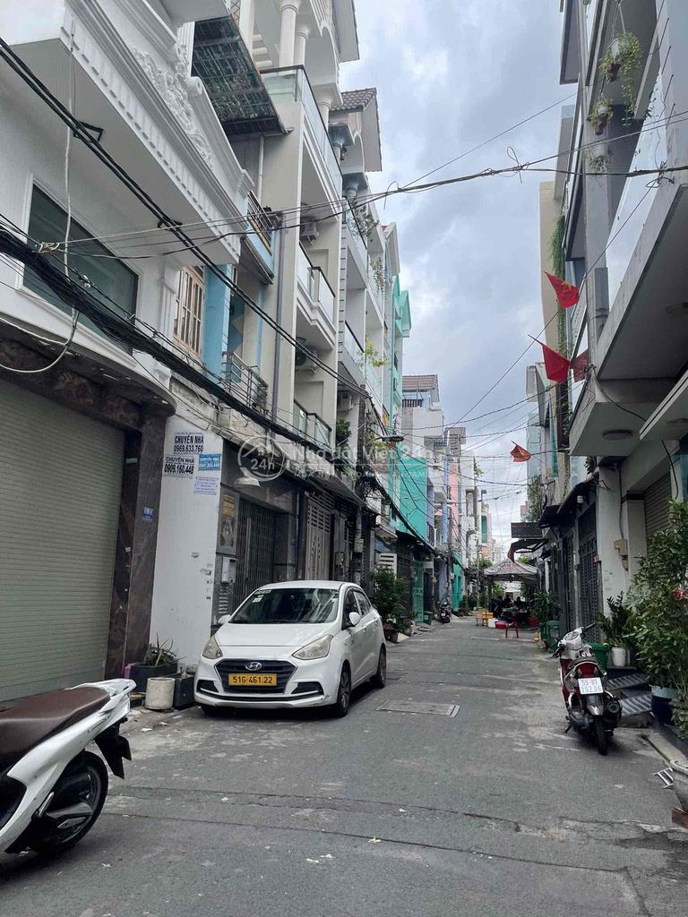 NHÀ MỚI HẺM ÔTÔ LÊ VĂN QUỚI CÓ THANG MÁY, DT: 4x14.5m 4.5TẤM 5PN 6WC