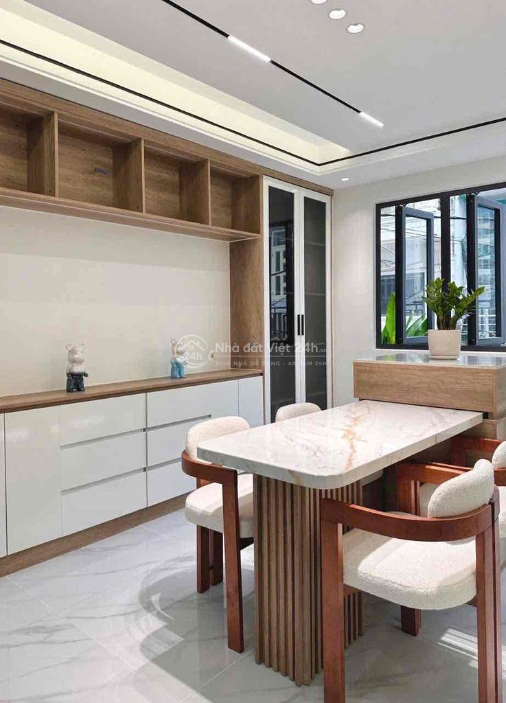 NHÀ MỚI HẺM ÔTÔ LÊ VĂN QUỚI CÓ THANG MÁY, DT: 4x14.5m 4.5TẤM 5PN 6WC