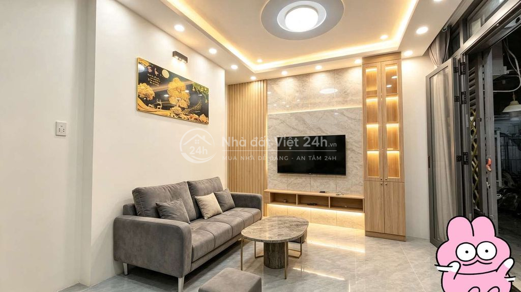 NHÀ 3 TẦNG Q8 — GIÁP Q5-Q1 — TẶNG FULL NỘI THẤT