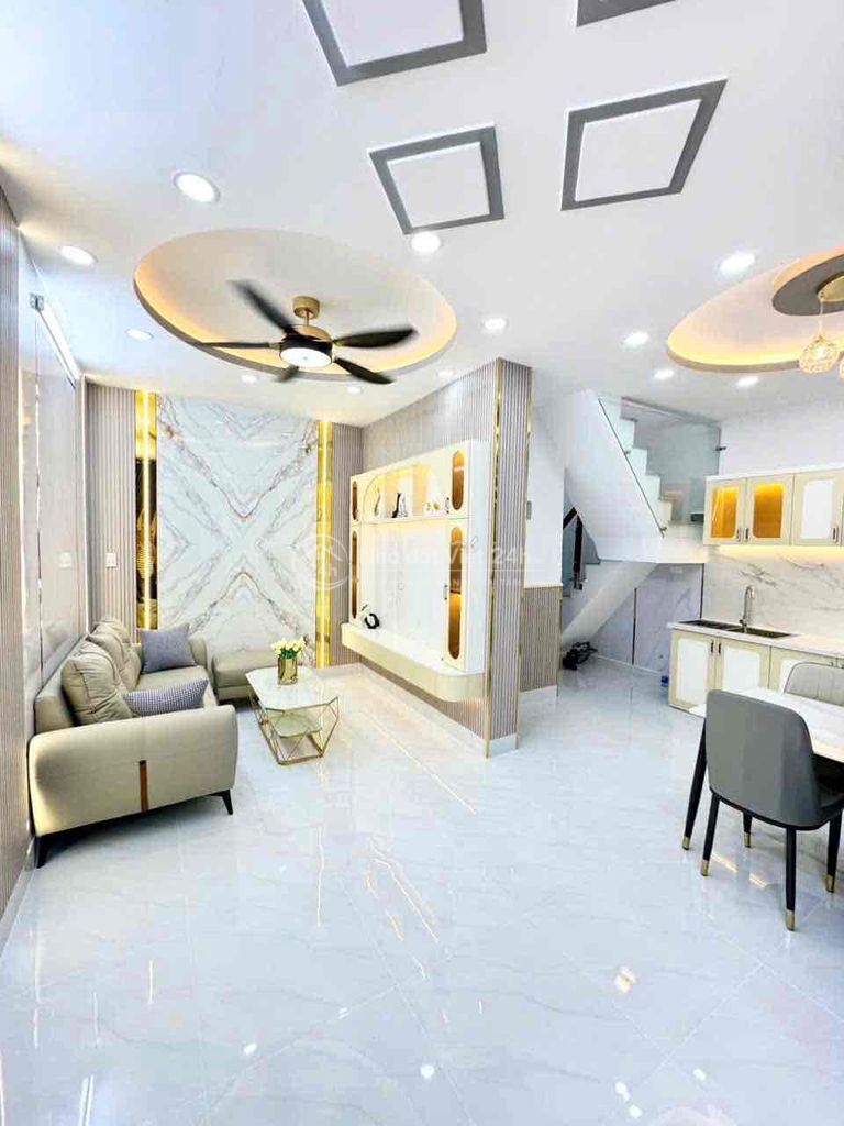 nhà 1 lầu,  3 phòng ngủ có sổ hồng gần cầu Phú Xuân