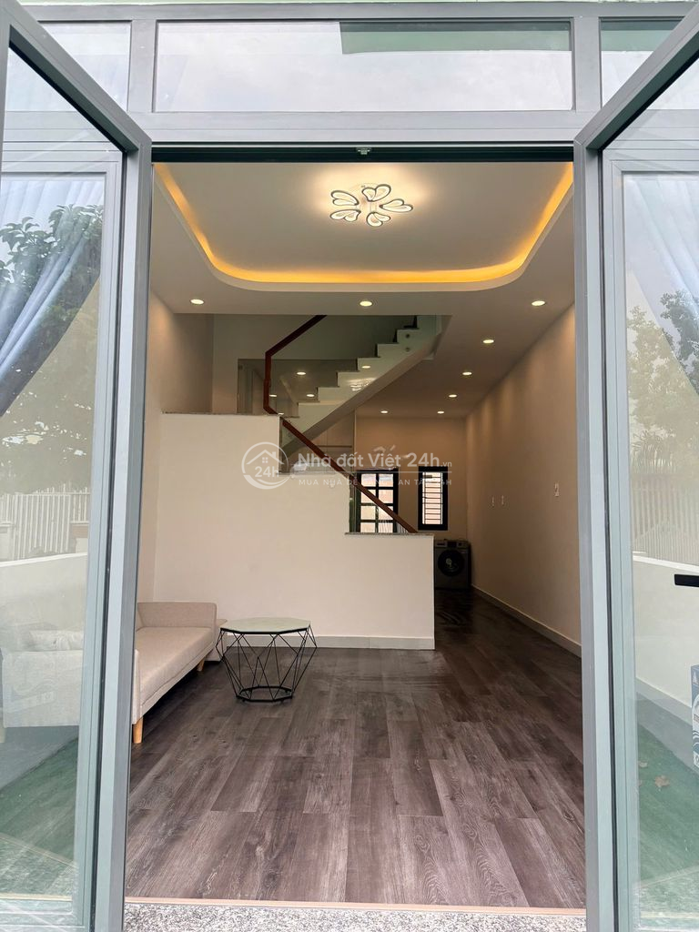 NHÀ 1 LẦU CHO THUÊ, FULL NỘI THẤT, AN NINH, ĐƯỜNG RỘNG 6M