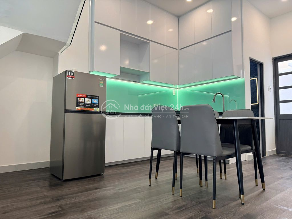 NHÀ 1 LẦU CHO THUÊ, FULL NỘI THẤT, AN NINH, ĐƯỜNG RỘNG 6M