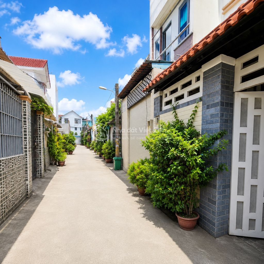 Bán nhà 2 tầng khu ven sông Hiệp Bình Chánh, DT 60m² , giá 5.99 tỷ.