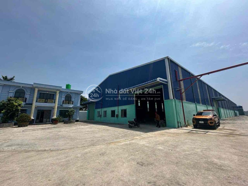 🔴 CHO THUÊ KHO XƯỞNG NGUYỄN HỮU TRÍ BẾN LỨC LONG AN HÌNH ẢNH THẬT 100%