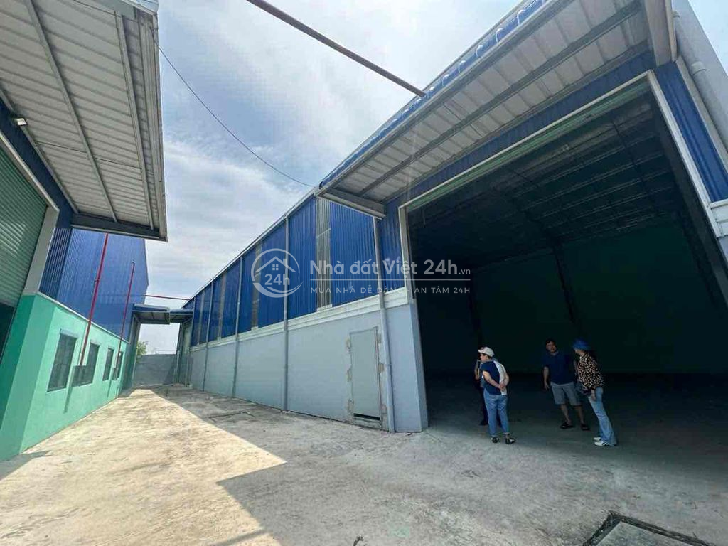 🔴 CHO THUÊ KHO XƯỞNG NGUYỄN HỮU TRÍ BẾN LỨC LONG AN HÌNH ẢNH THẬT 100%