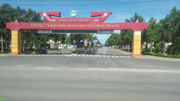 KẸT TIỀN BÁN GẤP LÔ GÓC 341M2 NGAY TTHCN CHƠN THÀNH, KCN BECAMEX 880TR