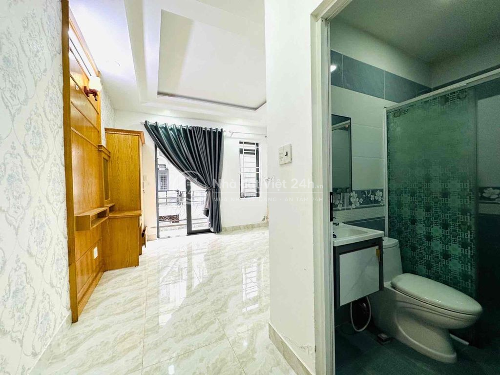 Ô TÔ NGỦ NHÀ - 5 TẦNG ĐƯỜNG BÙI QUANG LÀ, GÒ VẤP - 58M2 - NHÀ ĐẸP Ở NG