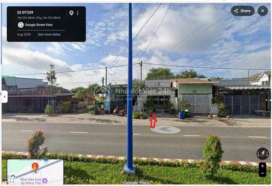 chính chủ, nhà mặt tiền, đất thổ cư 90m2 không nội thất