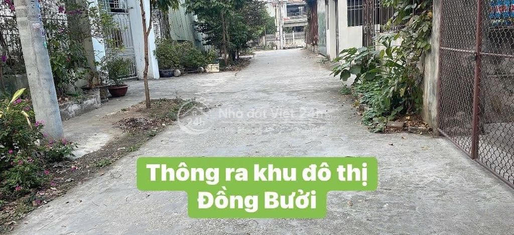 bán đất trên đất có nhà 2 tầng tại ngõ KDC Nguyễn Xá cạnh