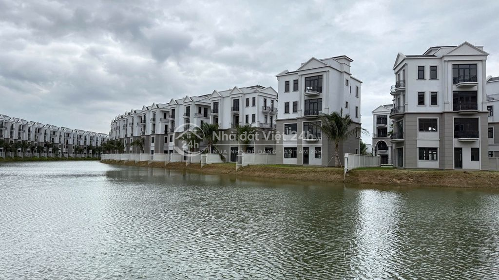 Bán căn Song Lập sông 140m Đảo Ngọc - Vin Ocean Park 3 giá 20 tỷ