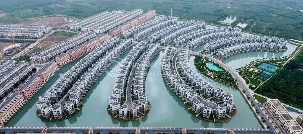 Bán căn Song Lập sông 140m Đảo Ngọc - Vin Ocean Park 3 giá 20 tỷ