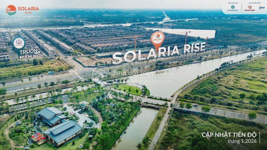 Solaria Rise Tổ hợp căn hộ nghỉ dưỡng ven sông chỉ 10% kí HĐMB.