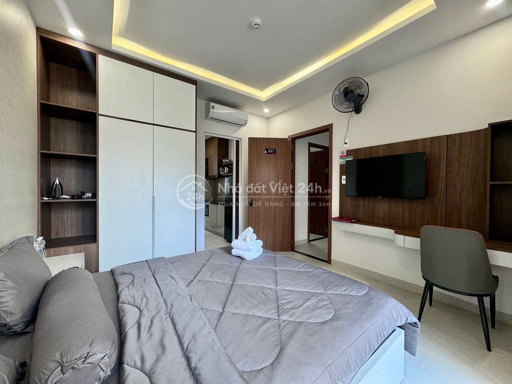 CHO THUÊ CĂN HỘ 1 PHÒNG NGỦ ĐẦY ĐỦ NỘI THẤT – SƠN TRÀ