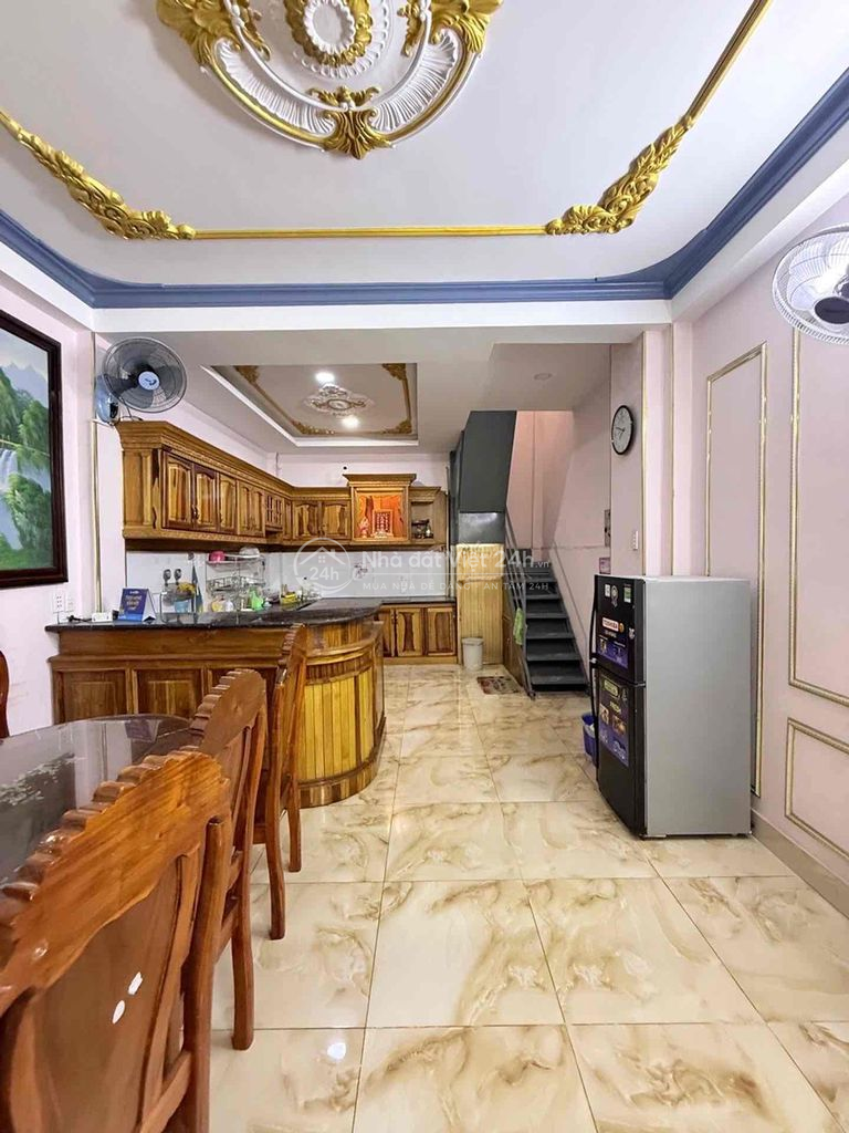 BÁN NHÀ - TÔ HIỆU - TÂN PHÚ - KẾ ĐẦM SEN- 4x17- 5 TẦNG - HẺM XE HƠI -