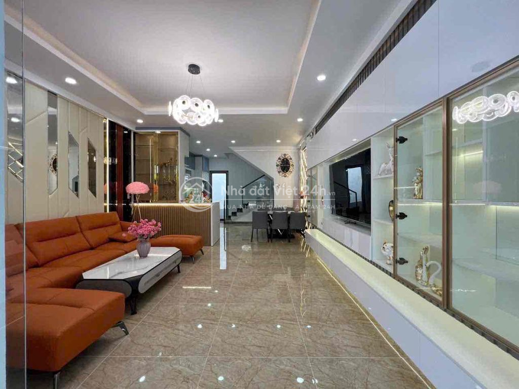 CHO THUÊ NHÀ ĐẸP . ĐƯỜNG XE HƠI KDC HOÀNG QUỐC VIỆT, PHÚ THUẬN,