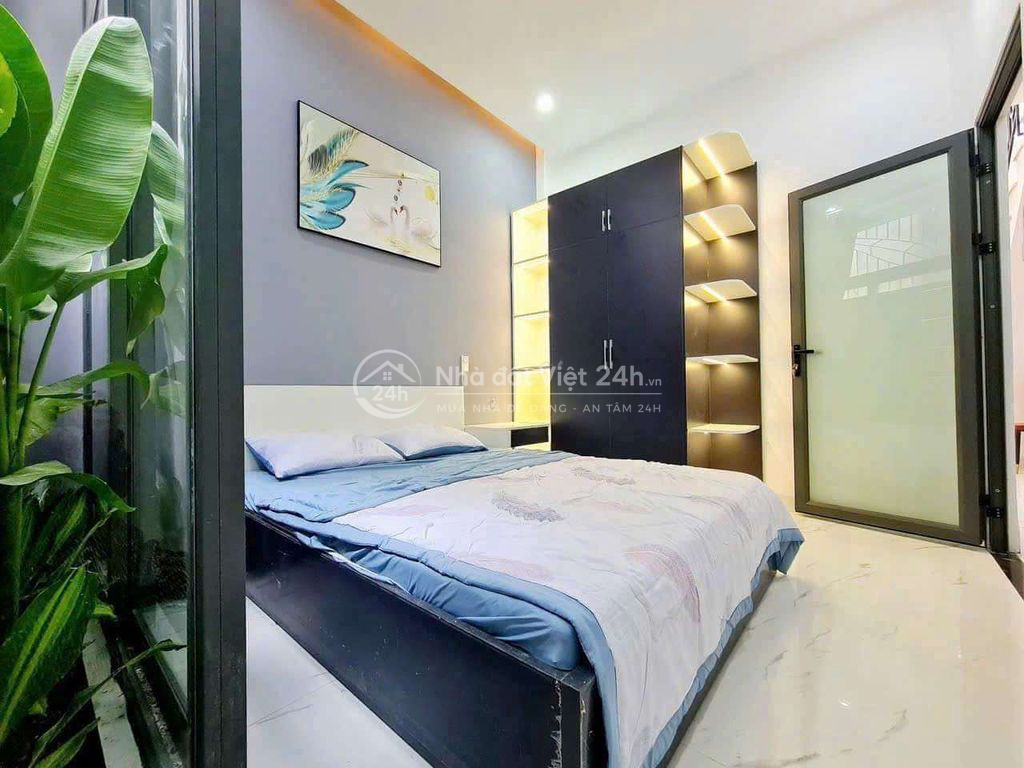 Cho thuê nhà 2 tầng Kiệt ô tô Tô Hiệu, full nội thất