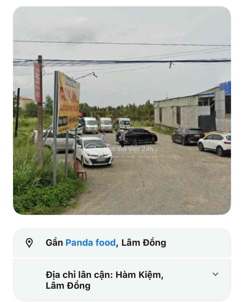 BÁN GẤP LÔ ĐẤT MẶT TIỀN ĐƯỜNG DẪN CAO TỐC PHAN THIẾT + VƯỜN THANH LON