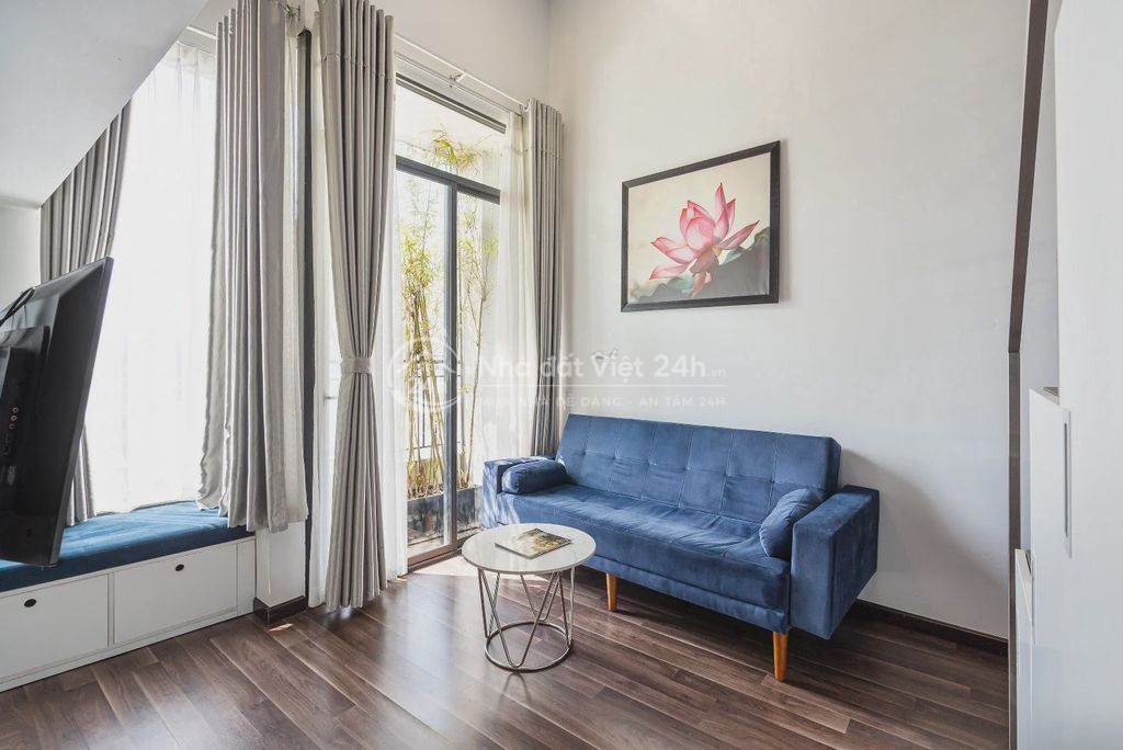 CHDV MINI SIÊU CẤP 40M2 TÔN ĐẢN QUẬN 4 FULL NỘI THẤT